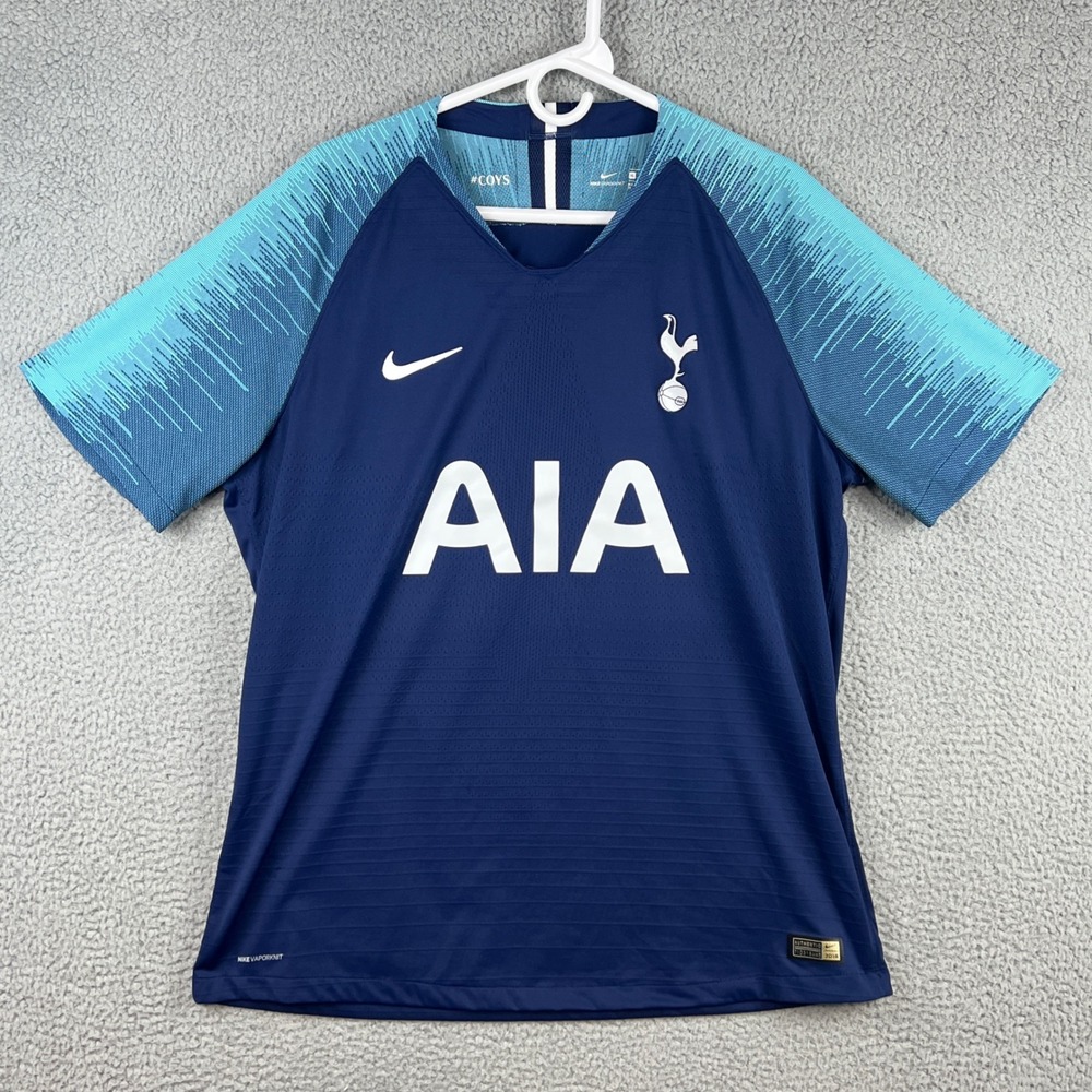 Nike Vaporknit Tottenham Hotspur 2018 2019 Away Match Jersey XL 918918-430 Navy